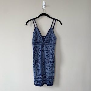 Free People Bodycon Dress (blue)